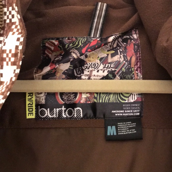 Burton Ski Snow Jacket - Picture 9 of 10